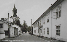 Hedemora, Kyrkan och Lagmansgården 1946