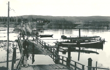 Hedemora, Flottbron vid Viks Vikby 1928