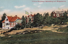 Södertälje, Villorna Karlshaga, Raimaborg och Bergshamra 1911