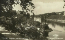 Södertälje, Kanalparti med Landsvägsbron 1939