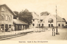 Södertelje, Gamle och Nya Järnvägsstation