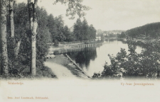 Södertelje, Vy från Jernvägsbron 1903