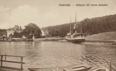 Södertälje, Inloppet från Norra Kanalen1928