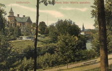 Södertälje, Parti från Norra Kanalen 1908