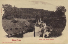 Södertelje, Parti från Norra Kanalen 1904