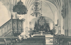Interiör af Södertelje Kyrka 1913