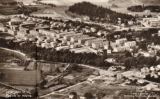 Flygfoto av Köping 1948