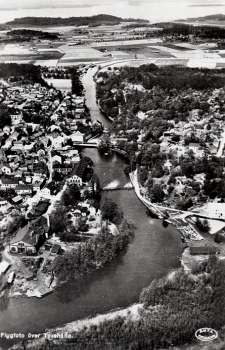 Eskilstuna, Flygfoto över Torshälla 1934
