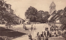 Eskilstuna, Torshälla, Parti av Torget 1923