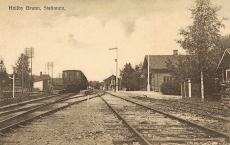 Eskilstuna, Hellby Brunn, Stationen