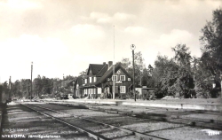 Nykroppa, Järnvägsstationen 1950