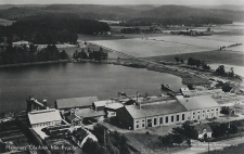 Askersund, Hammars Glasbruk från Flygplan 1946