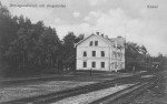 Kloten Järnvägsstation och Skogsskolan 1915
