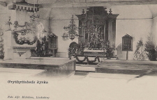 Hällefors, Grythytteheds Kyrka, Interiör 1902