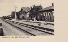 Hällefors Grythyttehed Järnvägsstationen 1903