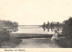 Hällefors, Sörelfven vid Sikfors 1908