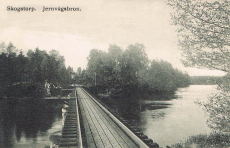Skogstorp Jernvägsbron 1910