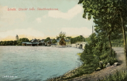 Linde Utsikt från Skottbackarne 1909