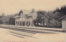 Deje Järnvägsstationen, Wermland 1902