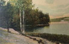 Södertälje; Parti från Björkudden 1907