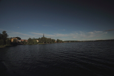 Vy över Lindesjön