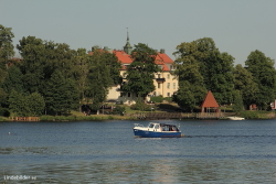 Båt på Lindesjön