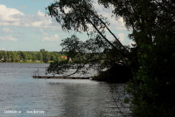 Bryggan på Lindesjön