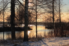 Utsikt mot Lindesjön