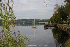 Segelbåt på Lindesjön