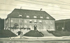 Järnvägsstationen, Hagfors, Värmland 1931