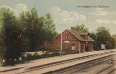 Askersund, Järnvägsstationen Mariedam 1920