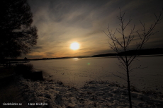 Solen över Lindesjön