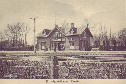 Sala, Ransta Järnvägsstation 1920