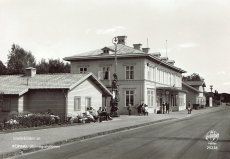 Köping Järnvägsstationen 1962
