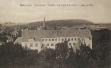 Hedemora, Samskolan, Stadsberget med Furuliden i bakgrunden