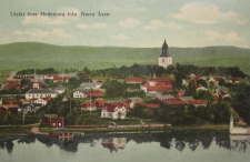 Utsikt över Hedemora från Norra Åsen 1910