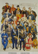 Sveriges regenter 1521 - 1973