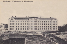 Karlstad, Folkskolan å Herrhagen 1908