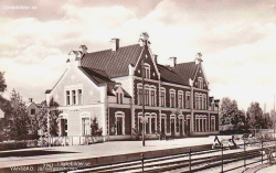 Vansbro, Järnvägsstationen