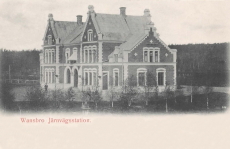 Wansbro Järnvägsstation 1902
