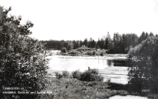 Vansbro, Dalälven med Folkers Park 1947