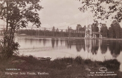 Hängbron över Vanån, Vansbro