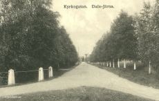 Vansbro, Kyrkogatan, Dala - Järna 1912