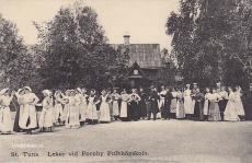 Stora Tuna, Lekar vid Fornby Folkhögskola 1908