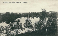 Utsikt från Sjön Hönsan, Heden 1913