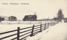 Slobyn. Mangskog. Värmland 1910