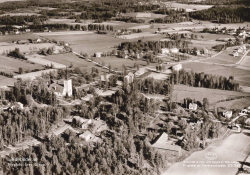 Flygfoto över Glava 1962