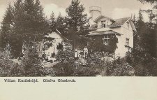 Villan Emilshöjd, Glafva Glasbruk 1915