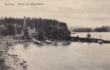 Arvika, Parti av Sågudden 1919