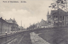 Parti af Styckåsen. Arvika 1907